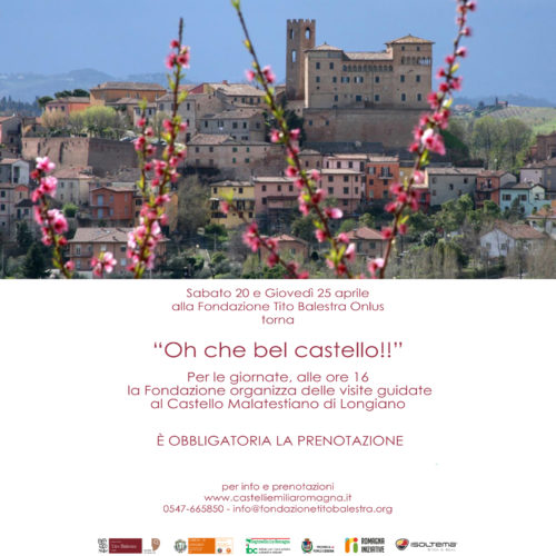 20 e 25 Aprile 2019 – Oh, che bel Castello! alla Fondazione Tito Balestra Onlus