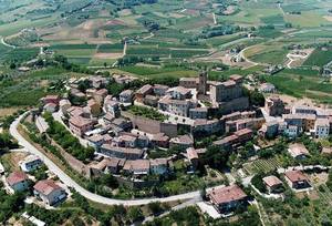 Veduta aerea di Longiano