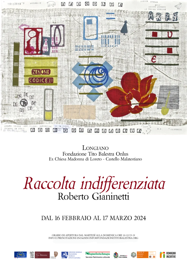 Locandina Raccolta Indifferenziata alla Fondazione 2024