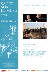 Locandina concerto AACCORDION CONCERT ACADEMY ENSAMBLE