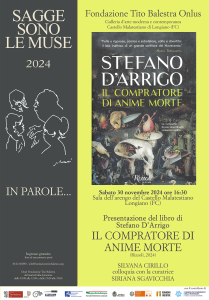 Locandina Presentazione libro "Il compratore di anime morte"