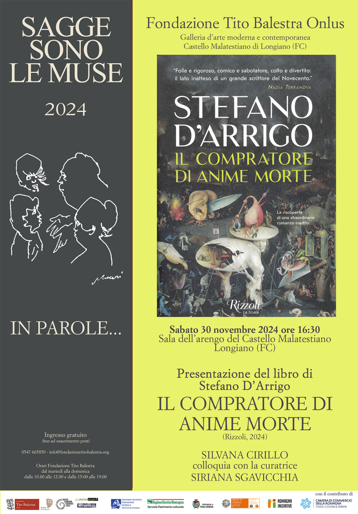 Locandina Presentazione libro "Il compratore di anime morte"