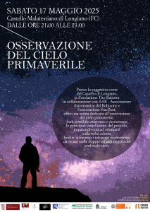 Locandina Osservazione del cielo primaverile