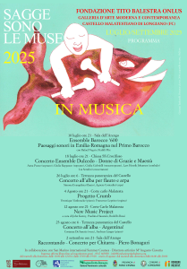 Locandina Sagge sono le Muse 2025